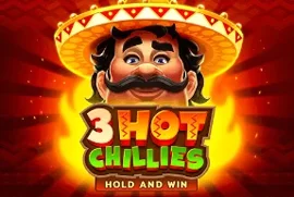 Изображение игры 3 Hot Chillies: Hold and Win в каталоге Olimp