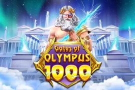 Изображение игры Gates of Olympus 1000 в каталоге Olimp