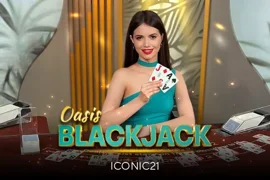 Изображение игры Oasis Blackjack в каталоге Olimp