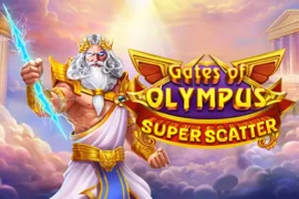 Изображение игры Gates of Olympus Super Scatter в каталоге Olimp