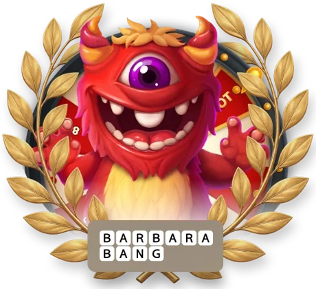 Красный персонаж на баннере Big Bang Bounty