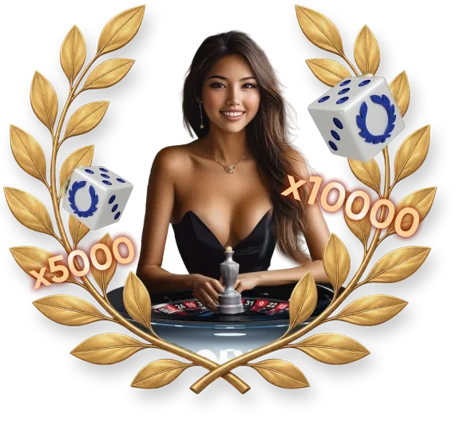 Ведущий и числа на рекламе Flash Roulette