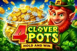 Изображение игры 4 Clover Pots в каталоге Olimp