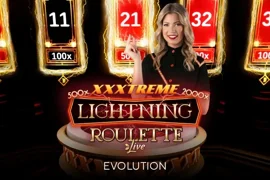 Изображение игры XXXTreme Lightning Roulette в каталоге Olimp