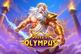 Изображение игры Gates of Olympus в каталоге Olimp